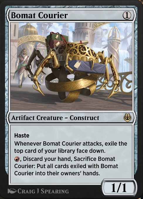 Bomat Courier - Kaladesh Remastered Rare Card