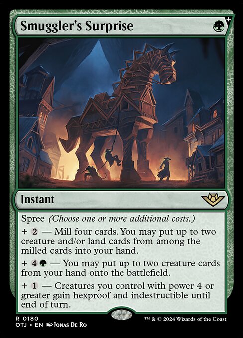 Smuggler's Surprise - Outlaws of Thunder Junction Rare Card