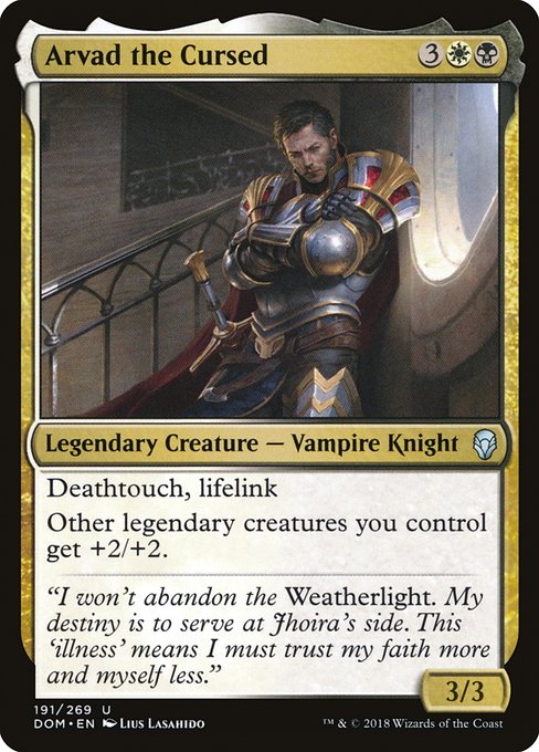 Arvad the Cursed - Dominaria Uncommon Card