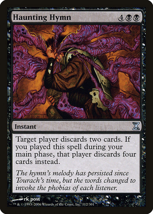 Haunting Hymn - Time Spiral Uncommon Card