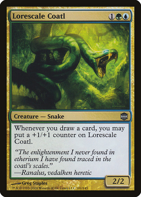 Lorescale Coatl - Alara Reborn Uncommon Card