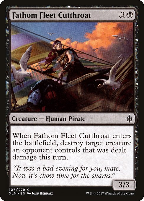 Fathom Fleet Cutthroat - Ixalan Common Card