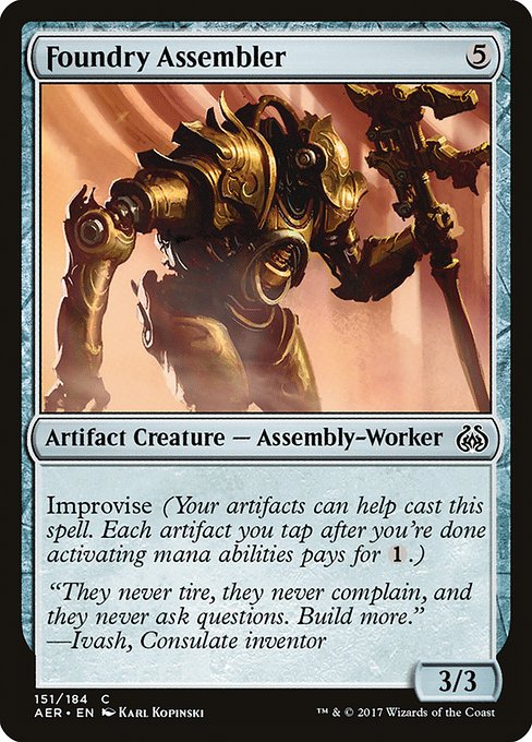 Foundry Assembler - Aether Revolt Common Card