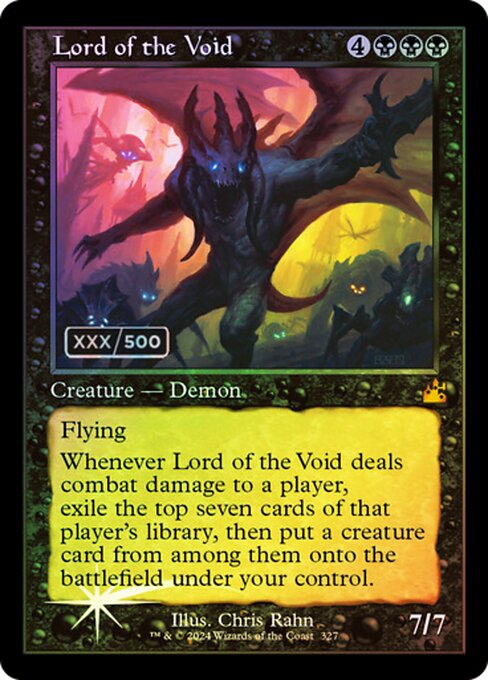 Lord of the Void - Ravnica Remastered Mythic Card
