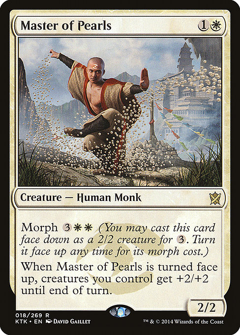 Master of Pearls - Khans of Tarkir Rare Card