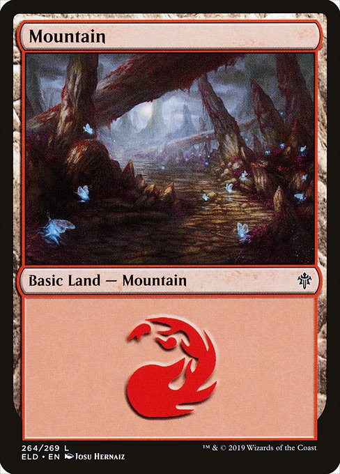 Mountain - Throne of Eldraine Common Card
