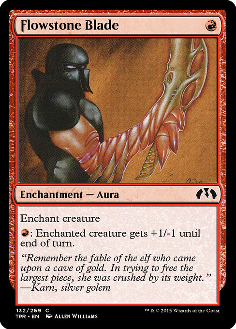 Flowstone Blade - Tempest Remastered Common Card