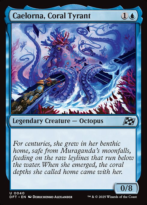 Caelorna, Coral Tyrant - Aetherdrift Uncommon Card