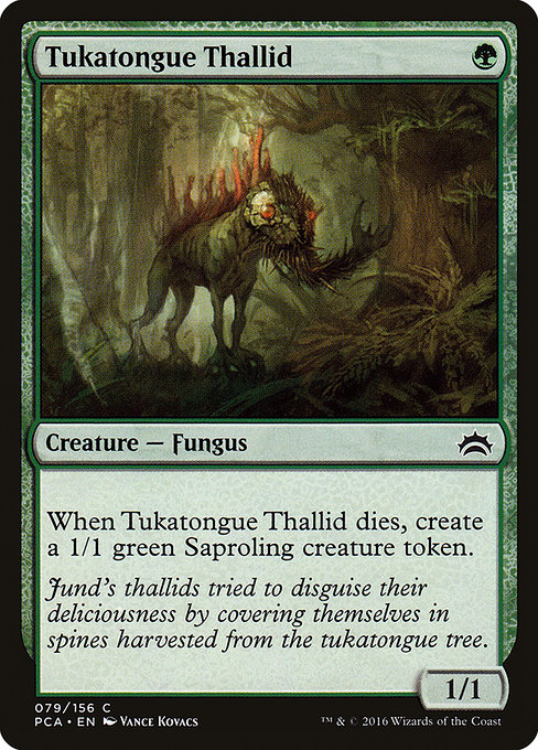 Tukatongue Thallid - Planechase Anthology Common Card