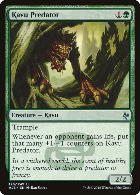 Kavu Predator - Masters 25 Uncommon Card