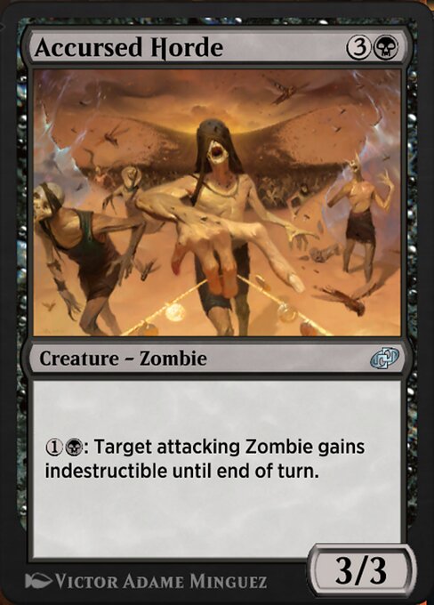 Accursed Horde - Jumpstart: Historic Horizons Uncommon Card