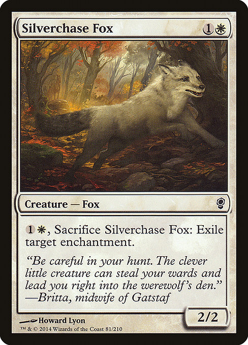 Silverchase Fox - Conspiracy Common Card