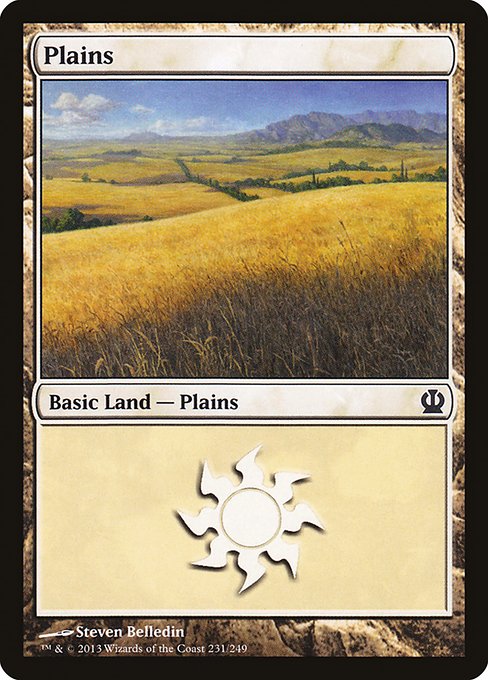 Plains - Theros Common Card