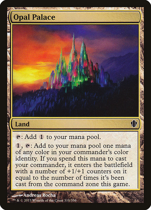 Opal Palace - Commander 2013 Common Card