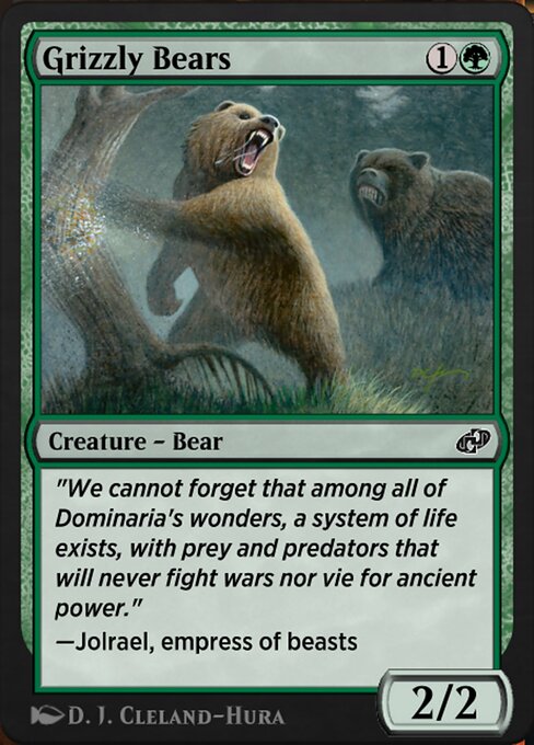 Grizzly Bears - Jumpstart: Historic Horizons Common Card