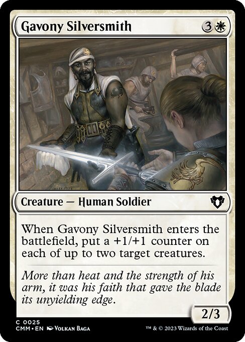 Gavony Silversmith - Commander Masters Common Card