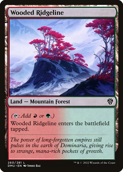 Wooded Ridgeline - Dominaria United Common Card