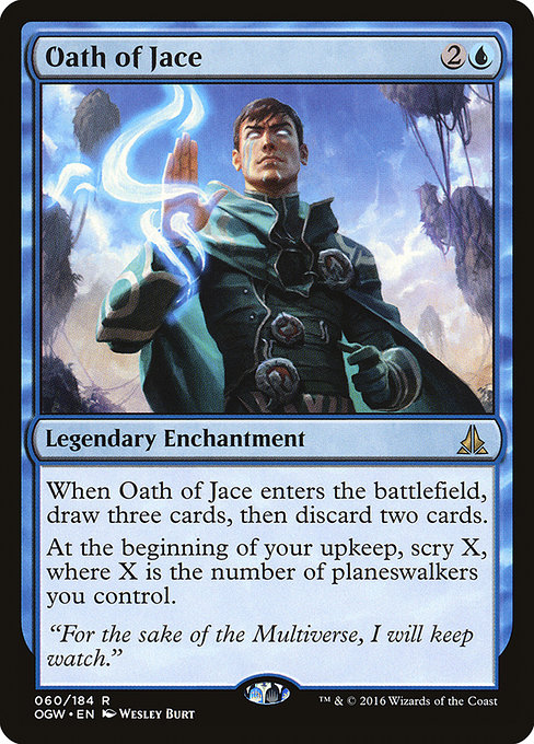 Oath of Jace - Oath of the Gatewatch Rare Card
