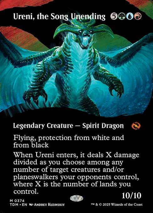 Ureni, the Song Unending - Tarkir: Dragonstorm Mythic Card