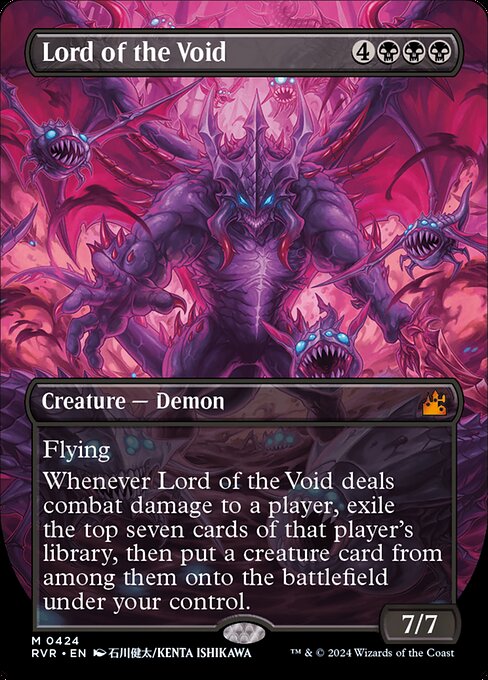 Lord of the Void - Ravnica Remastered Mythic Card