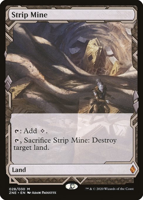 Strip Mine - Zendikar Rising Expeditions Mythic Card