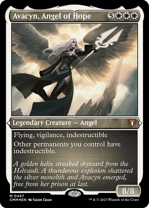 Avacyn, Angel of Hope - Commander Masters Mythic Card