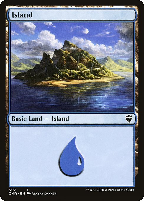 Island - Commander Legends Common Card