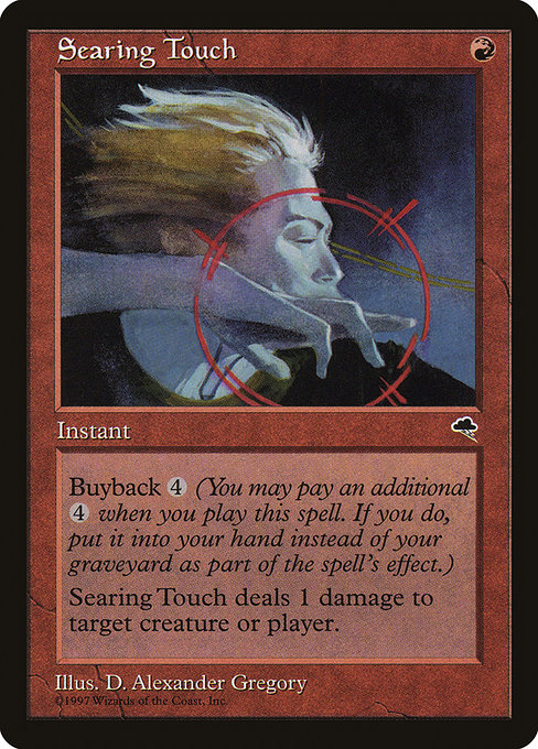 Searing Touch - Tempest Uncommon Card
