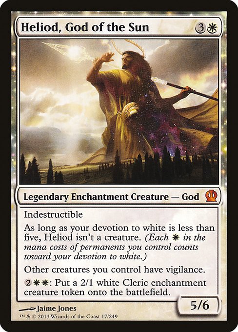 Heliod, God of the Sun - Theros Mythic Card