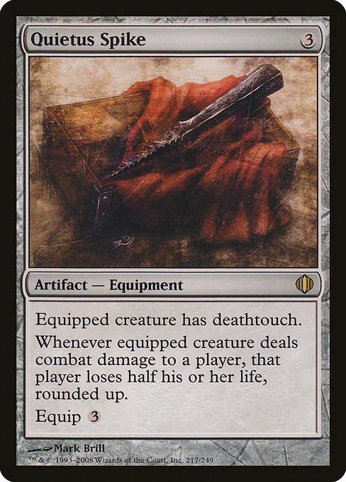 Quietus Spike - Shards of Alara Rare Card