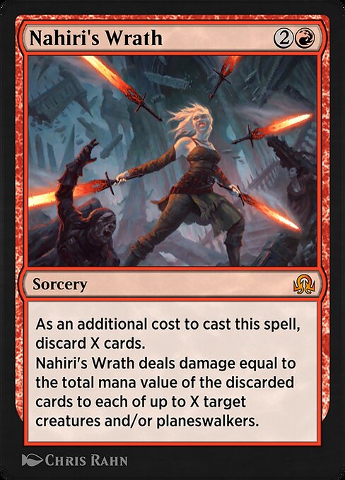 Nahiri's Wrath - Shadows over Innistrad Remastered Mythic Card