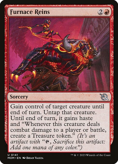 Furnace Reins - March of the Machine Uncommon Card