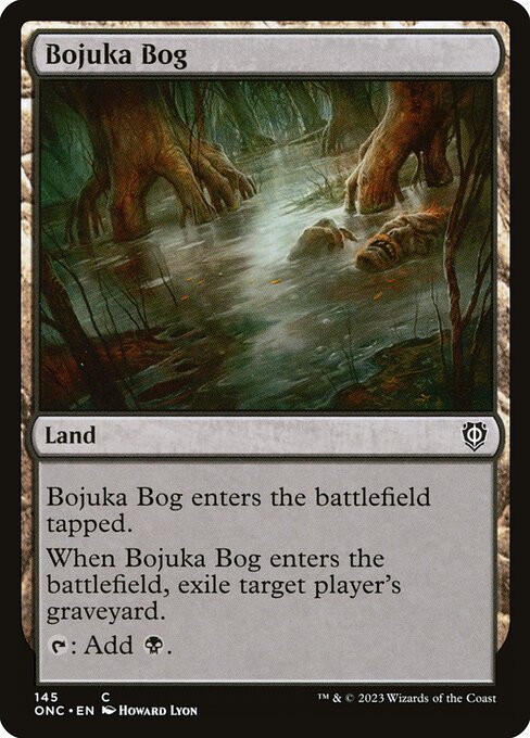 Bojuka Bog - Phyrexia: All Will Be One Commander Common Card