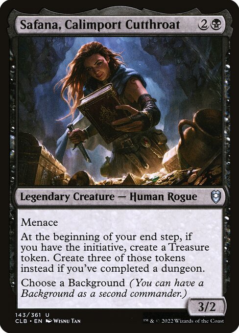 Safana, Calimport Cutthroat - Commander Legends: Battle for Baldur's Gate Uncommon Card