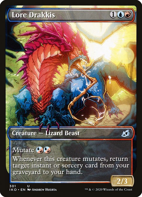 Lore Drakkis - Ikoria: Lair of Behemoths Uncommon Card