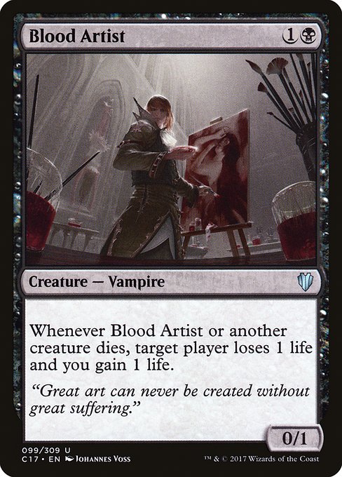 Blood Artist - Commander 2017 Uncommon Card