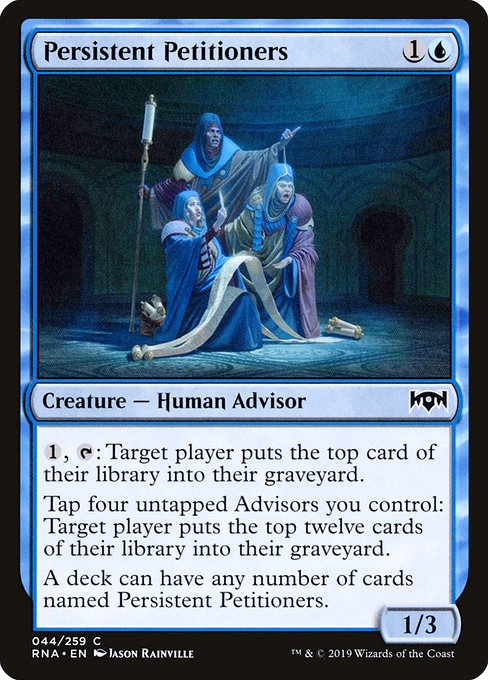 Persistent Petitioners - Ravnica Allegiance Common Card