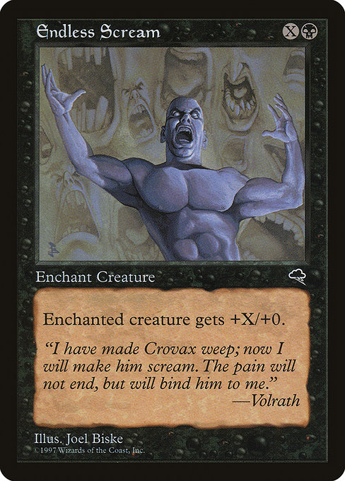 Endless Scream - Tempest Common Card