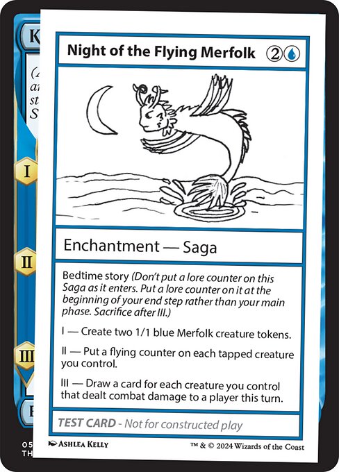 Night of the Flying Merfolk - Mystery Booster 2 Rare Card