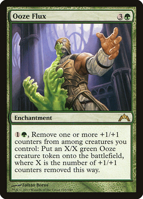 Ooze Flux - Gatecrash Rare Card