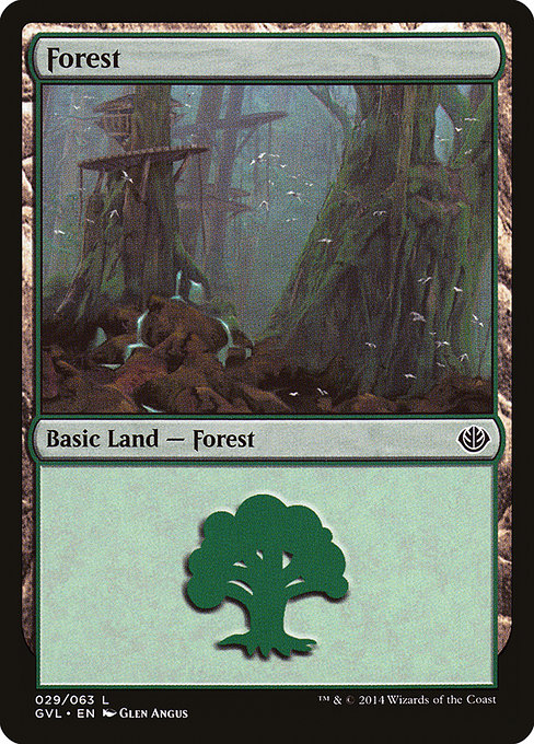 Forest - Duel Decks Anthology: Garruk vs. Liliana Common Card