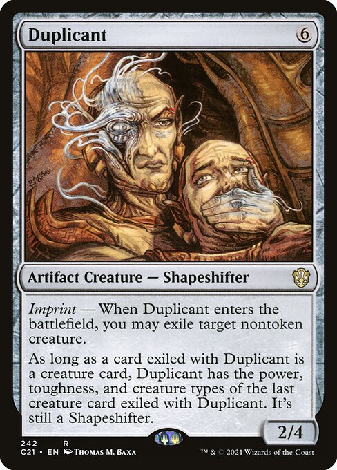 Duplicant - Commander 2021 Rare Card