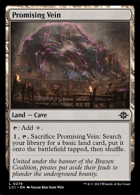 Promising Vein - The Lost Caverns of Ixalan Common Card