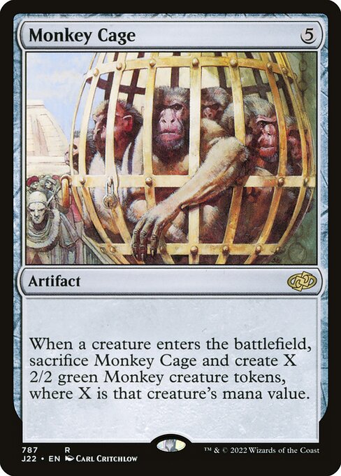 Monkey Cage - Jumpstart 2022 Rare Card