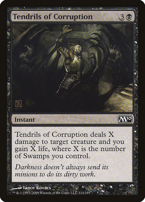 Tendrils of Corruption - Magic 2010 Common Card