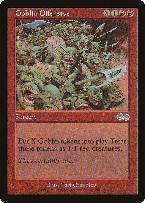 Goblin Offensive - Urza's Saga Uncommon Card