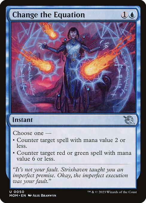 Change the Equation - March of the Machine Uncommon Card