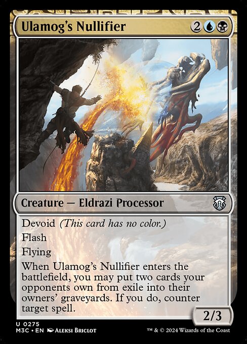 Ulamog's Nullifier - Modern Horizons 3 Commander Uncommon Card