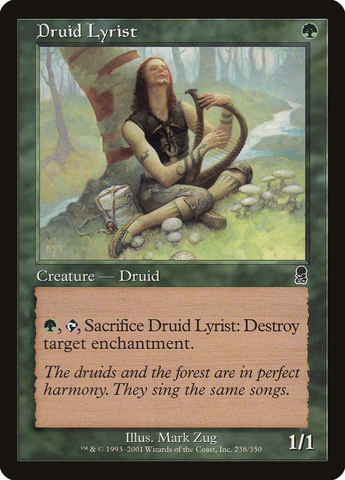 Druid Lyrist - Odyssey Common Card