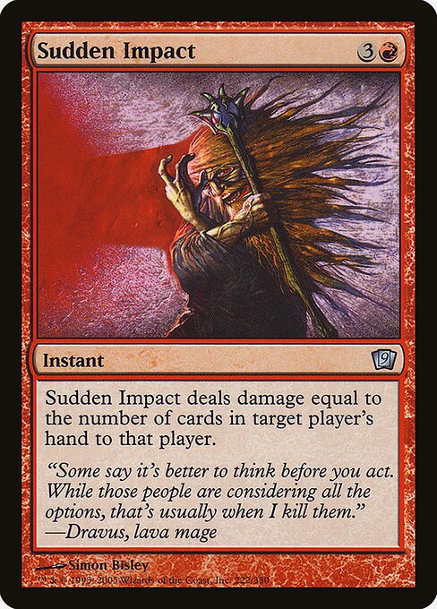 Sudden Impact - Ninth Edition Uncommon Card